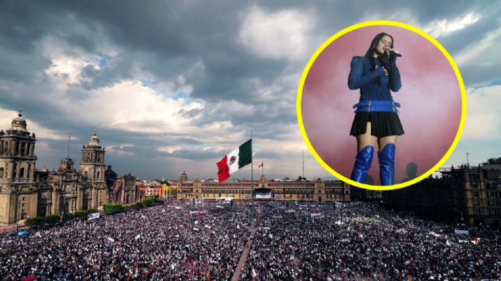 ¿Cuántas personas caben en el Zócalo y podrán entrar al concierto de Rosalía?