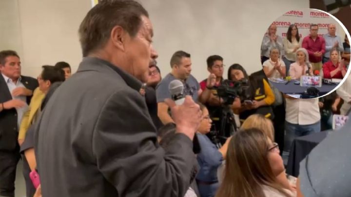 VIDEO | Militante de Morena pide a Bárbara Botello “no robar y no mentir”