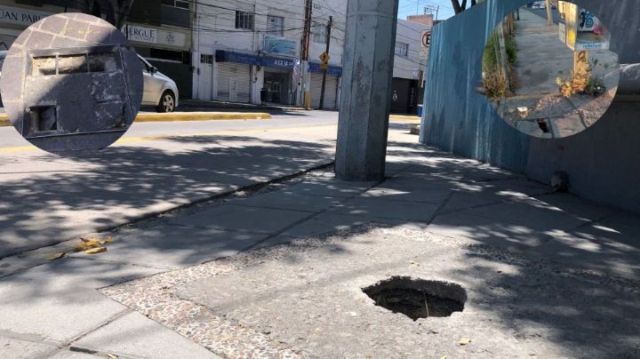 VIDEO | Cuidado con las trampas callejeras: hoyos peligrosos en la vía pública