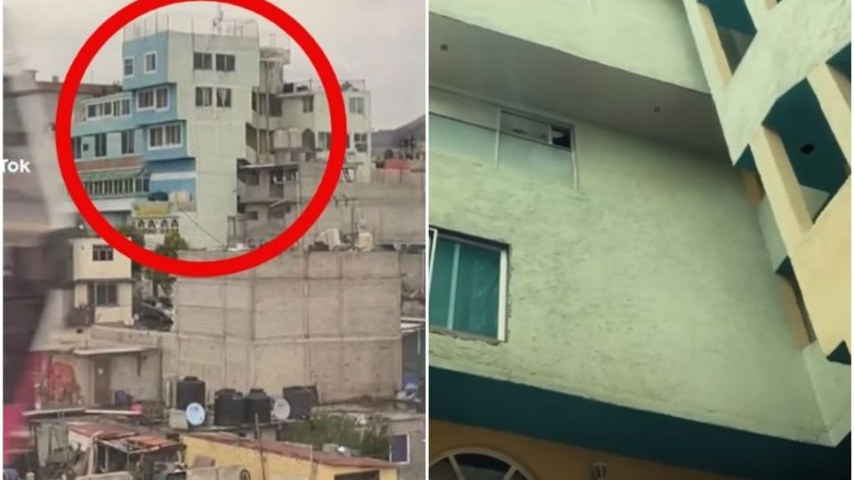 Así se ve por dentro la Casa invertida en Ecatepec