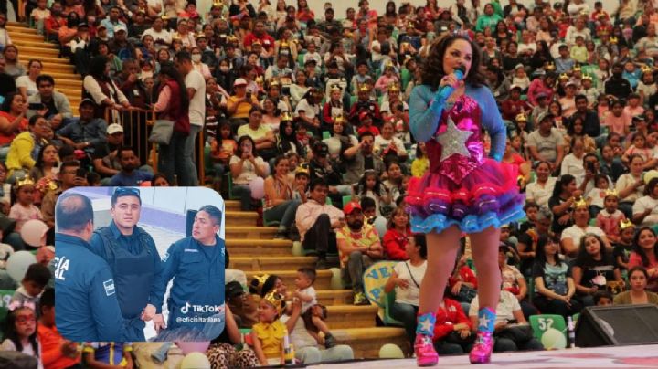 Tatiana queda flechada por policía en Pachuca, se hace viral | VIDEO