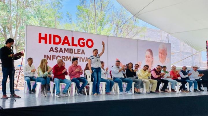 Estos senadores, diputados y alcaldes de Hidalgo toman partido por Claudia Sheinbaum