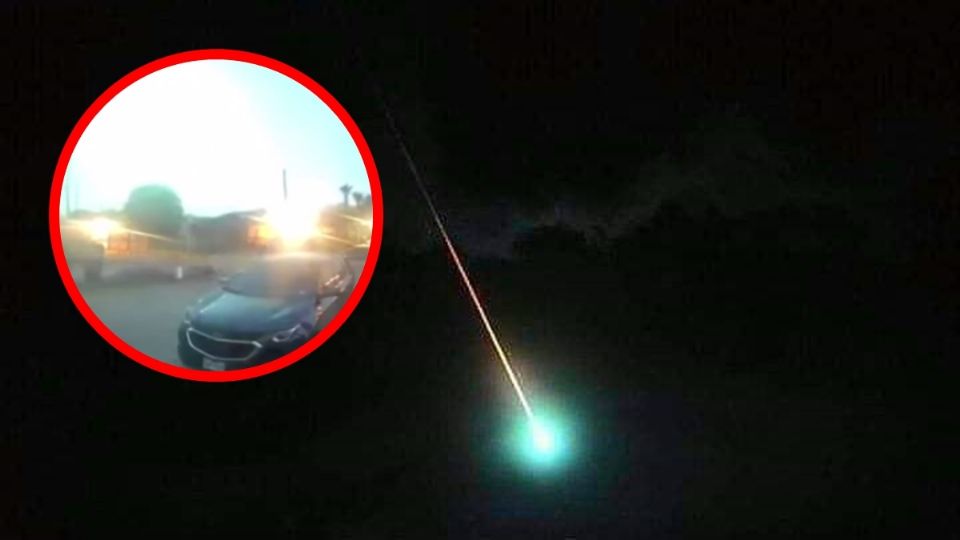 Fue un meteoro bólido por ser luminoso y si alguna de las partículas hubiera alcanzado la superficie de la tierra se le llamaría meteorito.