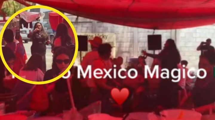 VIDEO TIKTOK: Mujer impresiona con espectáculo de ópera en tianguis de Atizapán de Zaragoza