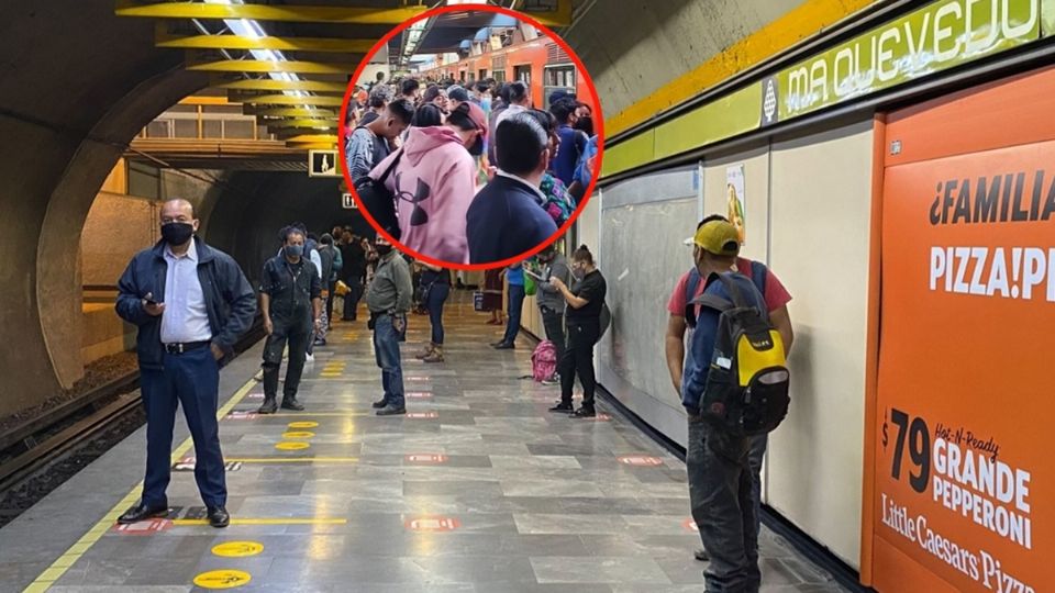 Usuarios también reportan retrasos de trenes en la Líneas 3 y B del Metro