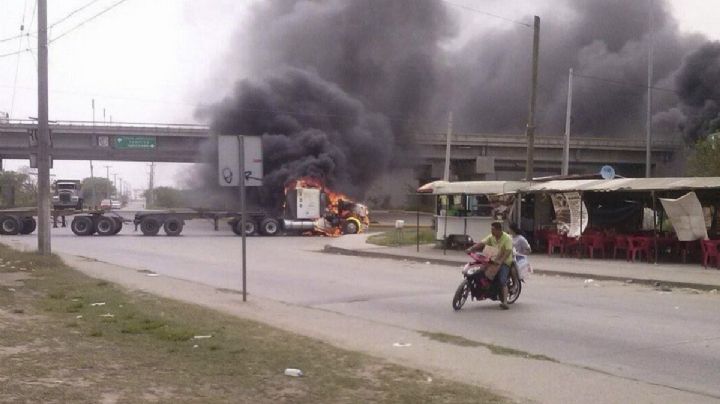 Tamaulipas cercada por bloqueos: los desactivan y matan a 2 delincuentes