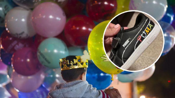 Niño confunde tenis y se lleva los de otro; buscan a dueño en Xalapa