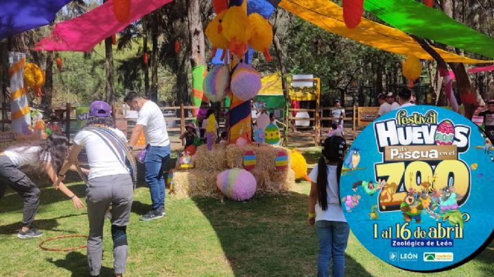 Zoo León invita al Festival Huevos de Pascua 2023
