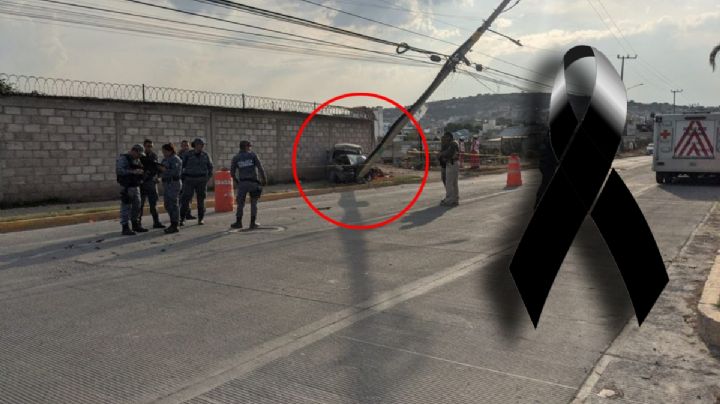 En menos de una semana en Pachuca, segundo muerto en accidente al chocar vs poste | FOTOS