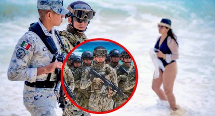 Semana Santa en Cancún: Atascan playas... los militares