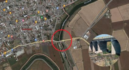 Colapsa puente sobre río Lerma; cierran carretera Pueblo Nuevo-Valle de Santiago