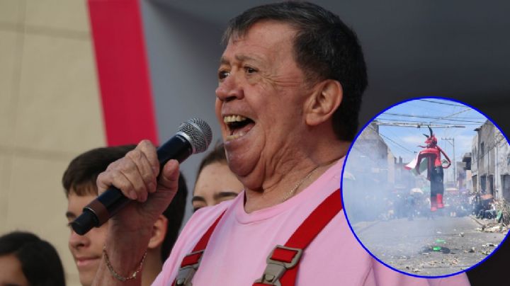 Harán homenaje a Chabelo en quema de judas en la Llamarada
