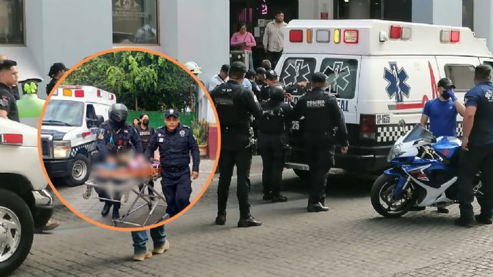 Menor cae desde 8 metros dentro de plaza de Xalapa, Veracruz