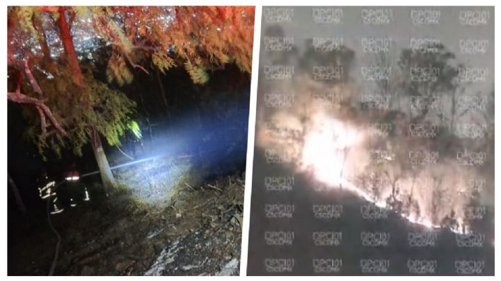 Previo a "Pasión de Cristo", controlan incendio en Cerro de la Estrella