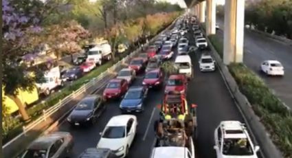 Colapsa la México-Cuernavaca por viajeros;  chilangos saturan carreteras