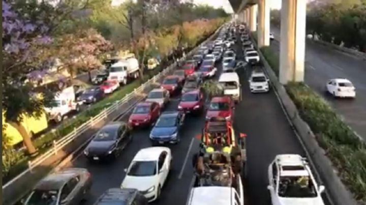 Colapsa la México-Cuernavaca por viajeros;  chilangos saturan carreteras