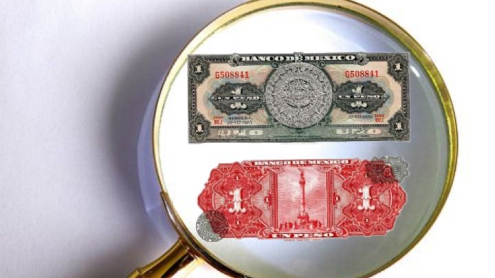¿Cómo identificar el BILLETE ROJO con el Ángel de la Independencia por el que pagan 85,000 pesos?
