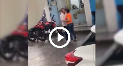 Video | Se viraliza pareja de Martínez, Veracruz bailando bajo la lluvia