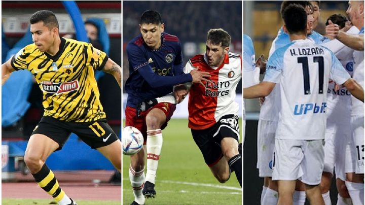 Mexicanos en Europa: dónde y a qué hora ver sus partidos