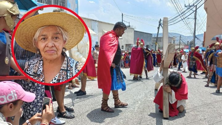 Así como Jesús, hay que levantarnos de las adversidades: Viacrucis de El Arbolito en imágenes