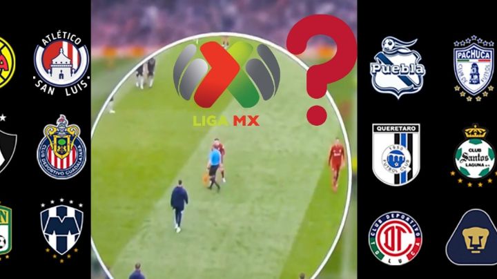 ¿Liga MX eres tú? dan a conocer codazo de arbitro en partido del Liverpool
