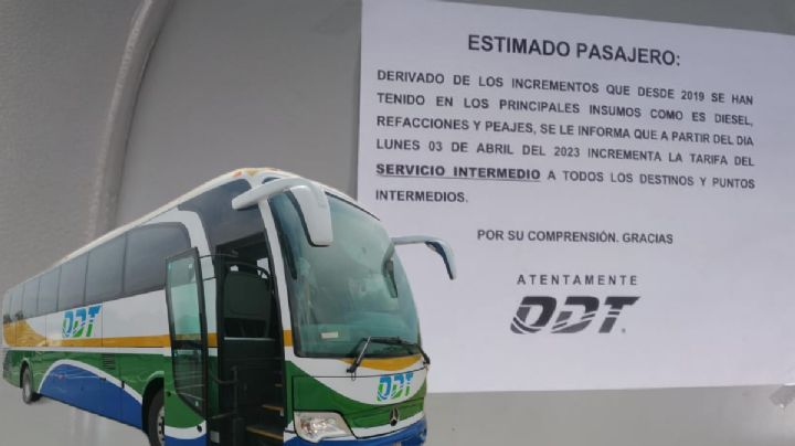 Suben las tarifas de autobuses de Pachuca y Tizayuca; estas son las corridas