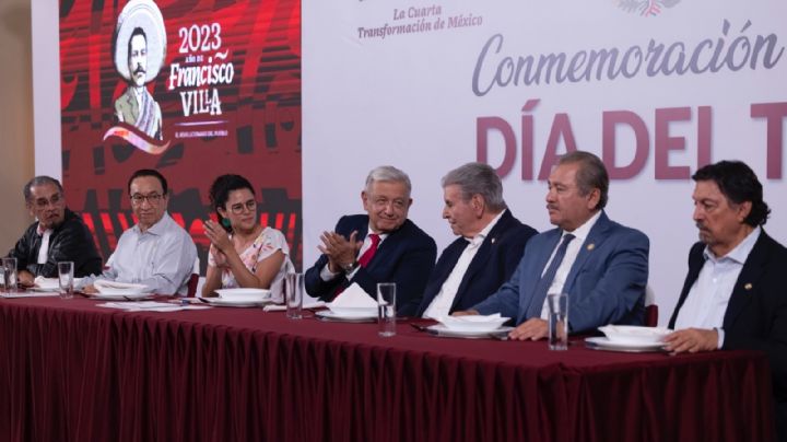 Hernández Juárez, Aceves del Olmo, Gómez Urrutia… los caciques sindicales con AMLO
