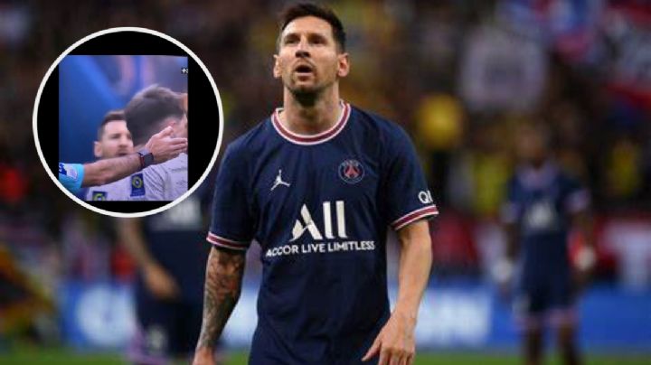 Lionel Messi ¿agresivo? Se filtra presunta cachetada a rival