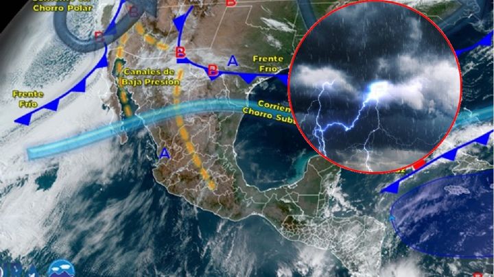 Clima México: Lluvia y viento, así estará el clima este martes 2 de mayo