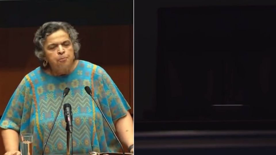 En el momento en que la senadora priista Beatriz Paredes critica a los legisladores de Morena, a quienes calificó “súbditos” del presidente López Obrador, ordenaron cortar la transmisión oficial