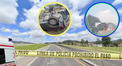 Tuvo la Pachuca-Tulancingo jornada accidentada: dos volcaduras