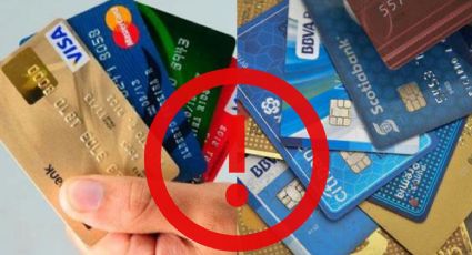 ¿Traes una tarjeta de débito o crédito en tu cartera? Ni la saques, ya NO te la van a recibir