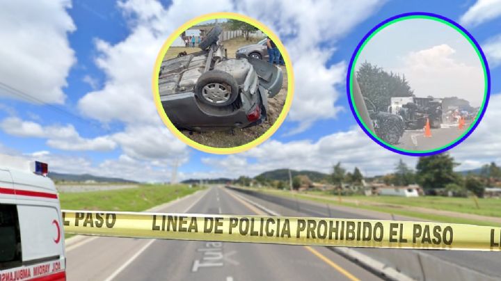 Tuvo la Pachuca-Tulancingo jornada accidentada: dos volcaduras