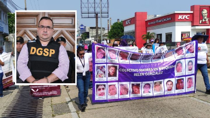 "Duarte no merece ningún amparo": Madres de desaparecidos en Coatzacoalcos