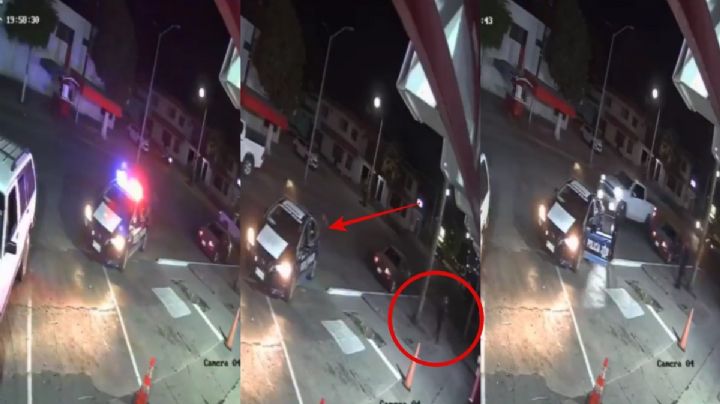 VIDEO: Policía huye y abandona a su compañera en Los Mochis; habían llegado sicarios