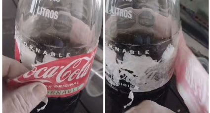VIDEO TIKTOK: "Chales, compramos Coca Cola pirata", esto encontró en su refresco
