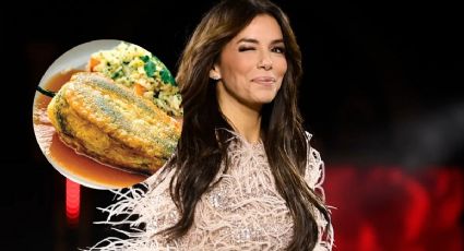 Eva Longoria cocinó chiles rellenos en Xalapa, ¿lo sabías?