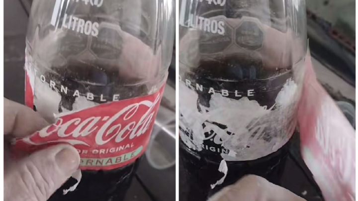 VIDEO TIKTOK: "Chales, compramos Coca Cola pirata", esto encontró en su refresco