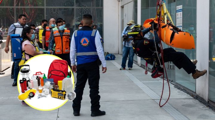 Sismos CDMX: ¿Qué NO puede faltar en mi mochila de emergencia?