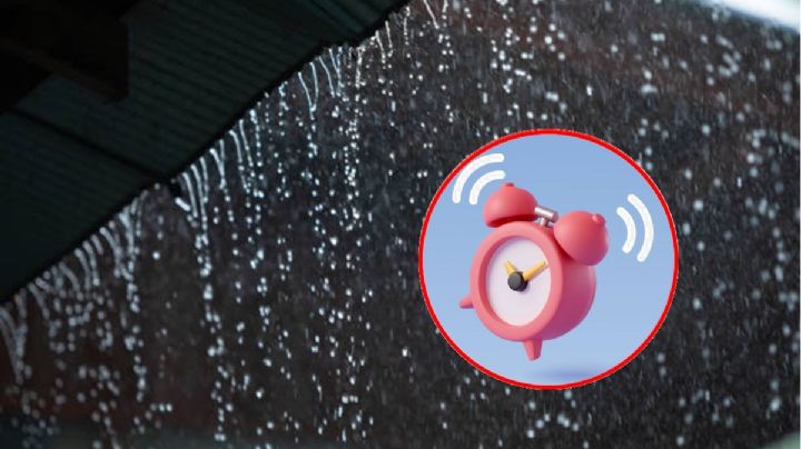 Clima CDMX: A esta hora empezará a llover y granizar hoy viernes 12 de mayo