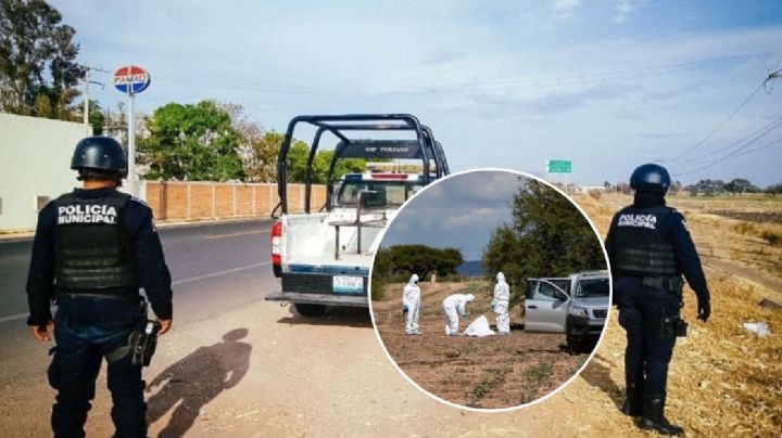 Pénjamo: Encuentran a persona calcinada cerca de camioneta de una empresa de Michoacán