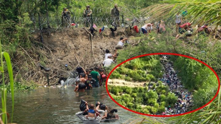 Video de dron: Así luce la orilla del Río Bravo a pocas horas de la entrada del Título 8