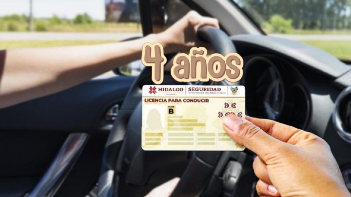 ¿Cuánto cuesta y cómo sacar la licencia de manejo de cuatro años en Hidalgo?