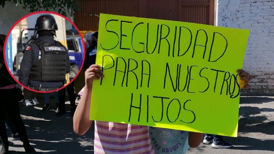 Ante las protestas de padres de estudiantes, aumentó la vigilancia en la zona de la escuela y se recomendó a las familias participar en acciones de revisión desde casa.