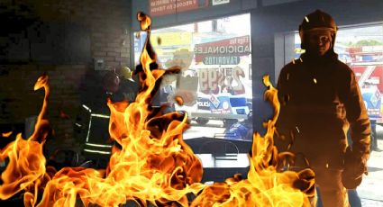 Se incendia pizzería en Pachuca por corto circuito