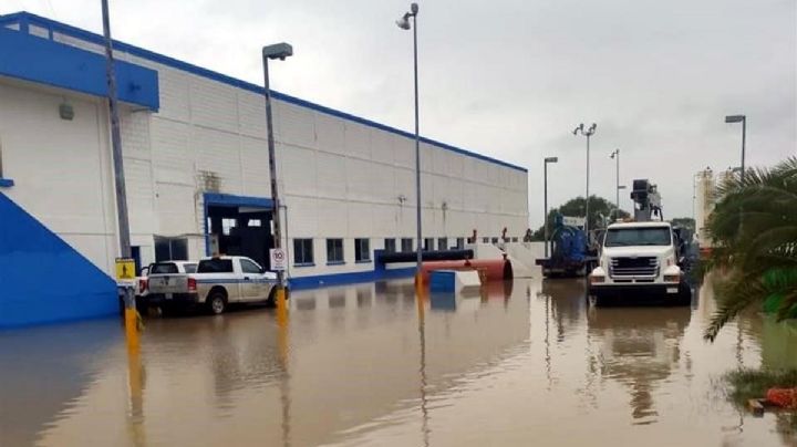 Lluvia deja sin agua a Monterrey, se inunda estación de bombeo en presa El Cuchillo