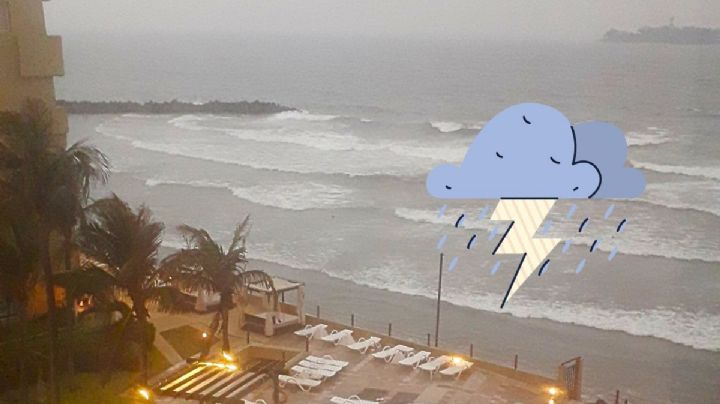 Tormenta eléctrica sorprende a jarochos este sábado 13 de mayo en la zona conurbada