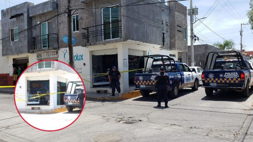 El crimen ocurrió en el centro de Abasolo.