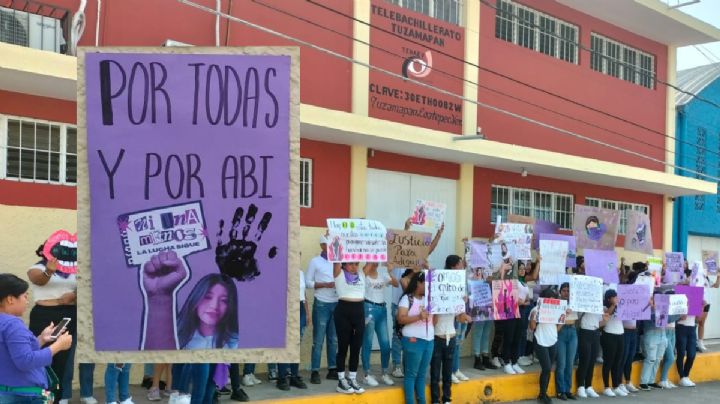 Marchan por Abi en Tuzamapan; exigen justicia y esclarecer su muerte