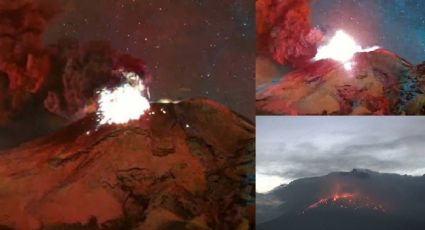 VIDEO: Popocatépetl sorprende a poblanos con fuertes estruendos